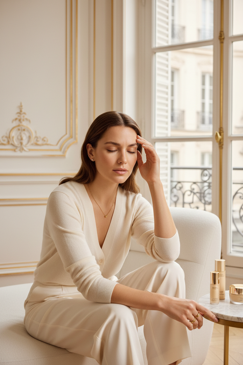 Stress et teint : comment les pics de cortisol abîment l'éclat (et les solutions naturelles)