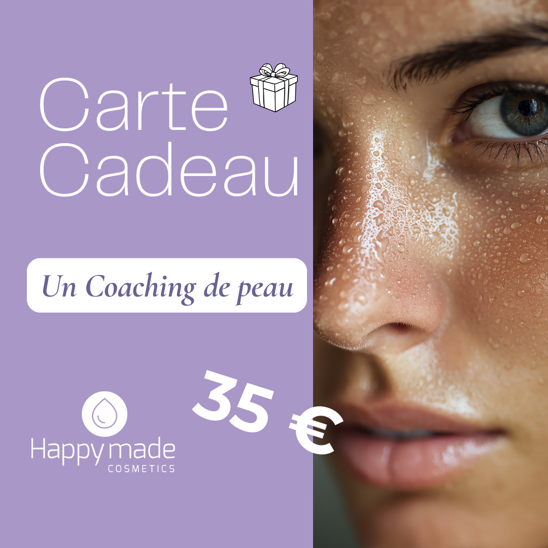 Carte cadeau coaching - Offrez un coaching de peau