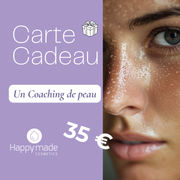 Carte cadeau coaching - Offrez un coaching de peau