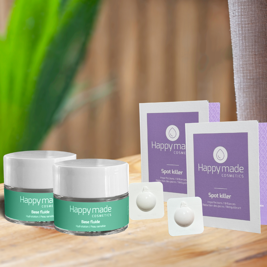 Coffret peau mixte à imperfections (2 packs)
