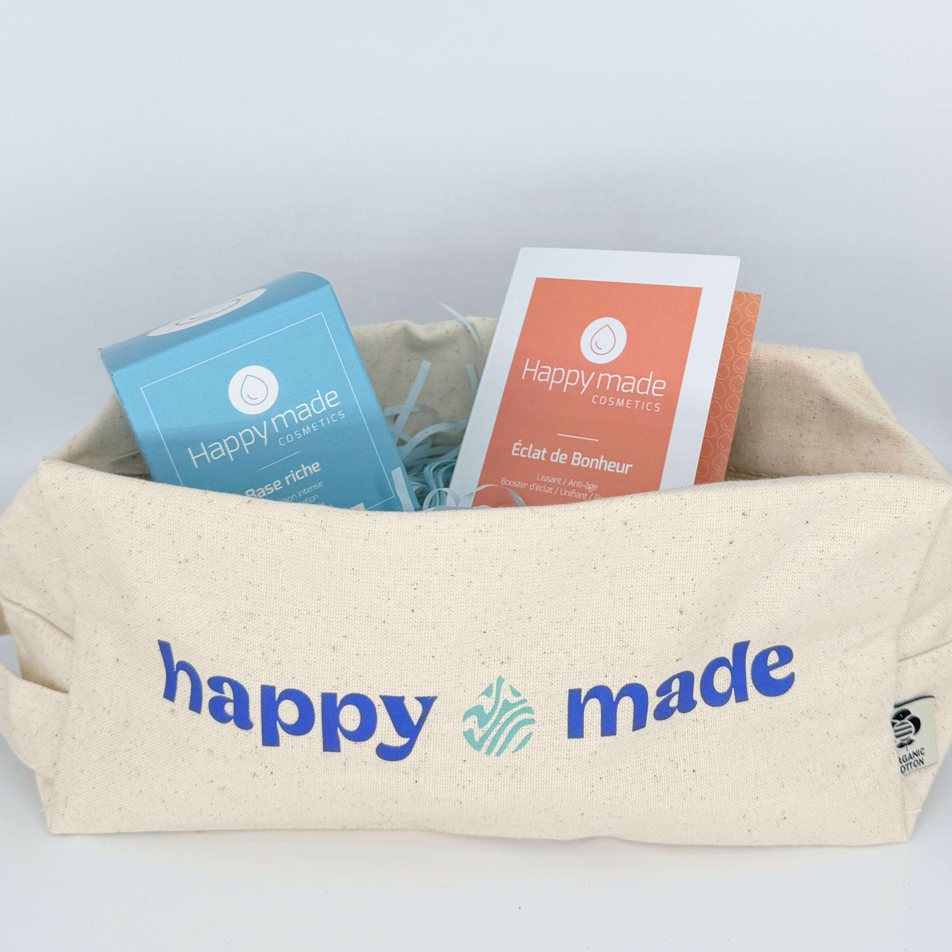 Trousse Happy made toile biologique